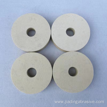 wool felt polishing wheel for stainless steel